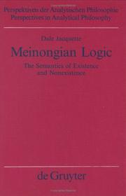 Meinongian logic by Dale Jacquette