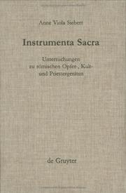 Instrumenta sacra by Anne Viola Siebert