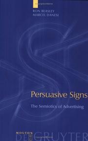 Cover of: Persuasive Signs: The Semiotics of Advertising (Approaches to Applied Semiotics, 4)
