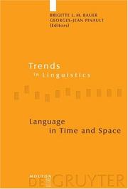 Cover of: Language in Time and Space: A Festschrift for Werner Winter on the Occasion of His 80th Birthday (Trends in Linguistics. Studies and Monographs)