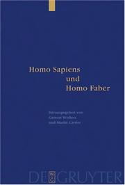 Cover of: Homo Sapiens Und Homo Faber: Epistemische Und Technische Rationalitat In Antike und Gegenwart