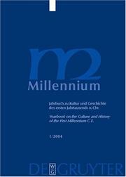 Cover of: Millennium 2004: Jahrbuch Zu Kultur und Geschichte des Ersten Jahrtausends n. Chr./ Yearbook on the Culture and History of the First Millennium C.E.