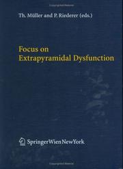 Cover of: Focus on Extrapyramidal Dysfunction
