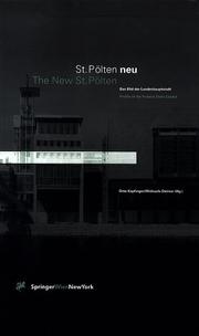 Cover of: St. Pölten neu / The New St. Pölten: Das Bild der Landeshauptstadt / Profile of the Federal State Capital