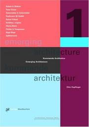 Cover of: Ten Austrian Opinions: Emerging Architecture, Volume 1