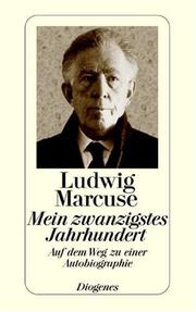 Cover of: Mein zwanzigstes Jahrhundert: auf dem Weg zu einer Autobiographie