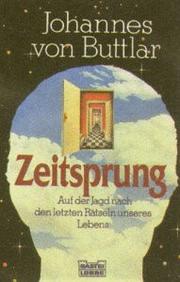 Cover of: Zeitsprung.