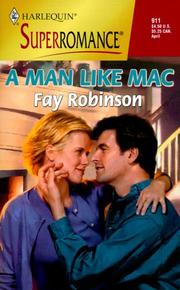 Cover of: A Man Like Mac by Fay Robinson