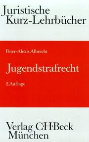Cover of: Jugendstrafrecht: ein Studienbuch
