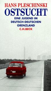 Cover of: Ostsucht: Eine Jugend im deutsch-deutschen Grenzland