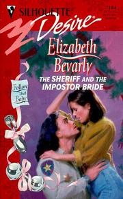 Cover of: Sheriff And The Imposter Bride  (Follow That Baby) by Elizabeth Bevarly