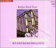 Cover of: Stadtgeschichten 1. 7 CDs.