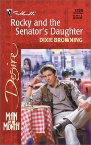 Cover of: Rocky And The Senator'S Daughter (Man Of The Month)