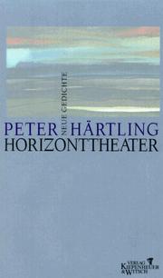Cover of: Horizonttheater: neue Gedichte
