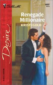 Cover of: Renegade millionaire