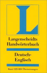 Cover of: Deutsch-English Dictionary