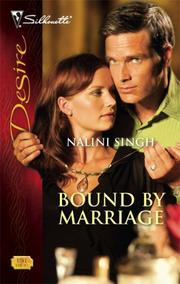 Cover of: Bound By Marriage (Silhouette Desire)