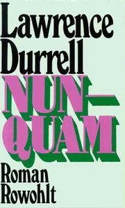 Cover of: Nunquam: a novel.