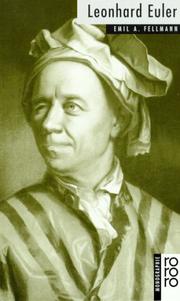 Leonhard Euler by Emil Alfred Fellmann