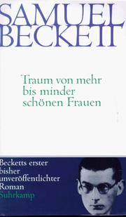Cover of: Traum von mehr bis minder schönen Frauen.