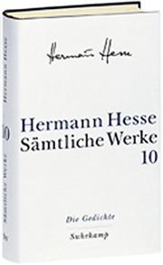 Cover of: Samtliche Werke
