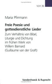 Freie Poesie und gottesdienstliche Lieder by Maria Pfirrmann