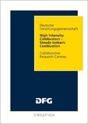 High intensity combustors - steady isobaric combustion : final report of the Collaborative Research Centre 167 