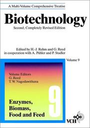 Cover of: Biotechnology, 2E, Vol. 9, Enzymes, Biomass, Food and Feed
