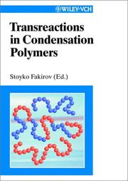 Cover of: Transreactions in condensation polymers