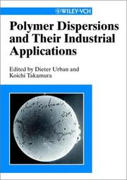 Cover of: Polymer dispersions and their industrial applications