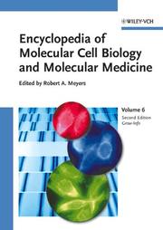 Cover of: Encyclopedia of Molecular Cell Biology and Molecular Medicine, Vol. 6