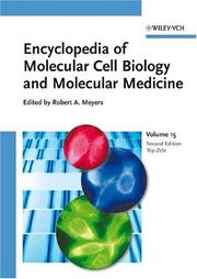 Cover of: Encyclopedia of Molecular Cell Biology and Molecular Medicine, Triplet Repeat Diseases to Zebrafish (Danio rerio) Genome and Genetics (Encyclopedia of Molecular Biology and Molecular Medicine 16Vset)