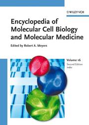 Cover of: Encyclopedia of Molecular Cell Biology and Molecular Medicine, Index (Encyclopedia of Molecular Biology and Molecular Medicine 16Vset)