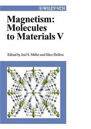 Magnetism : molecules to materials