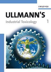 Cover of: Ullmann's Industrial Toxicology by Wiley-VCH
