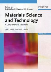 Materials science and technology : a comprehensive treatment