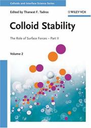 Colloid stability : the role of surface forces