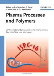 Plasma processes and polymers