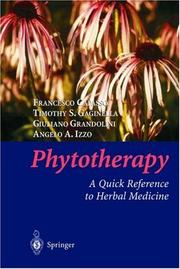 Cover of: Phytotherapy