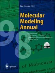 Cover of: Molecular Modeling Annual 1998: Journal of Molecular Modeling