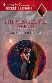 Cover of: The Vengeance Affair (Secret Passions)