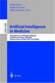 Artificial intelligence in medicine