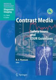 Cover of: Contrast Media by H.S. Thomsen