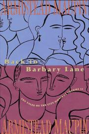 Cover of: Back to Barbary Lane: the Tales of the city omnibus