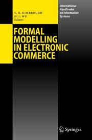 Cover of: Formal Modelling in Electronic Commerce (International Handbooks on Information Systems) by 