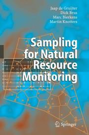 Cover of: Sampling for Natural Resource Monitoring
