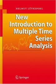 Cover of: New Introduction to Multiple Time Series Analysis