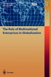 The role of multinational enterprises in globalization