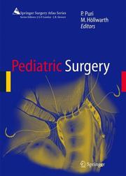 Pediatric surgery by Prem Puri