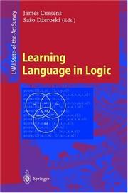 Learning language in logic